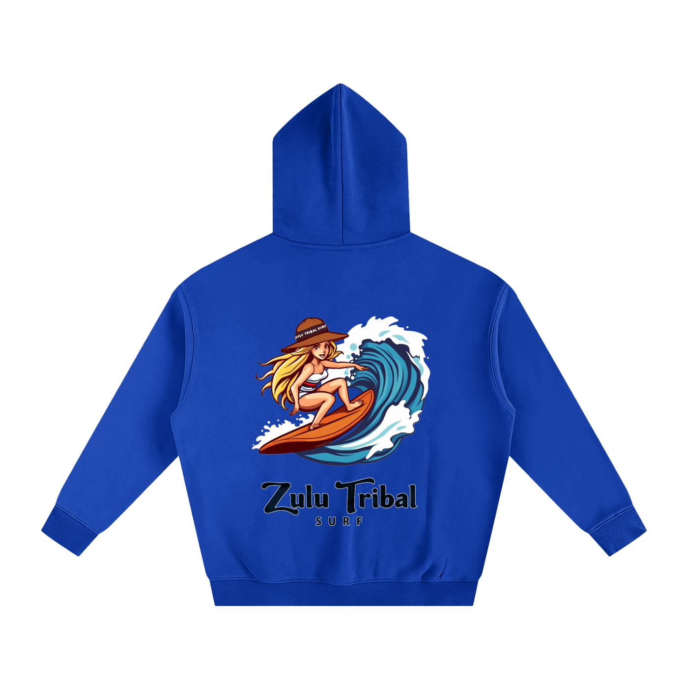 Zulu surfer girl Hoodie