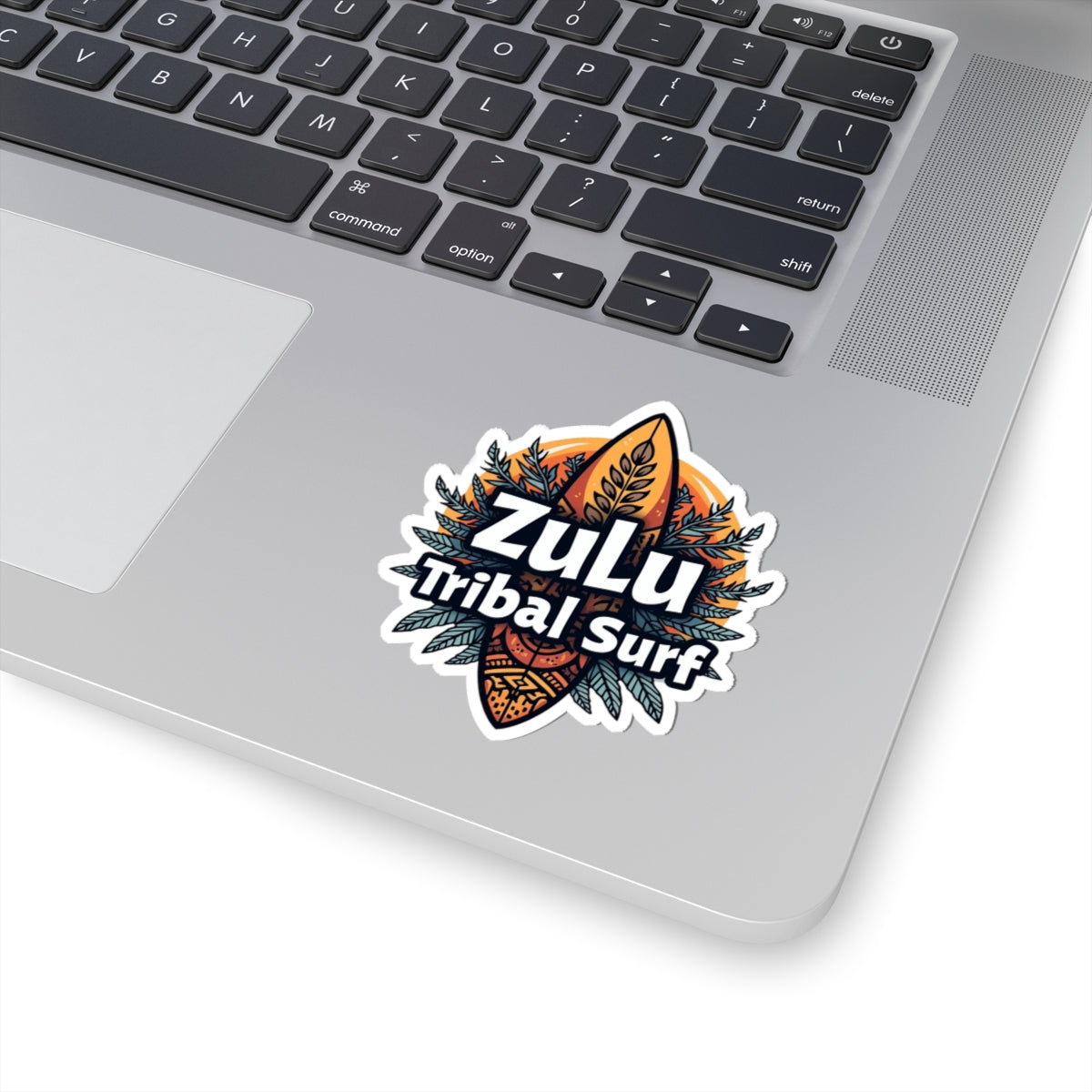 Zulu Tribal Surf Kiss-Cut Stickers