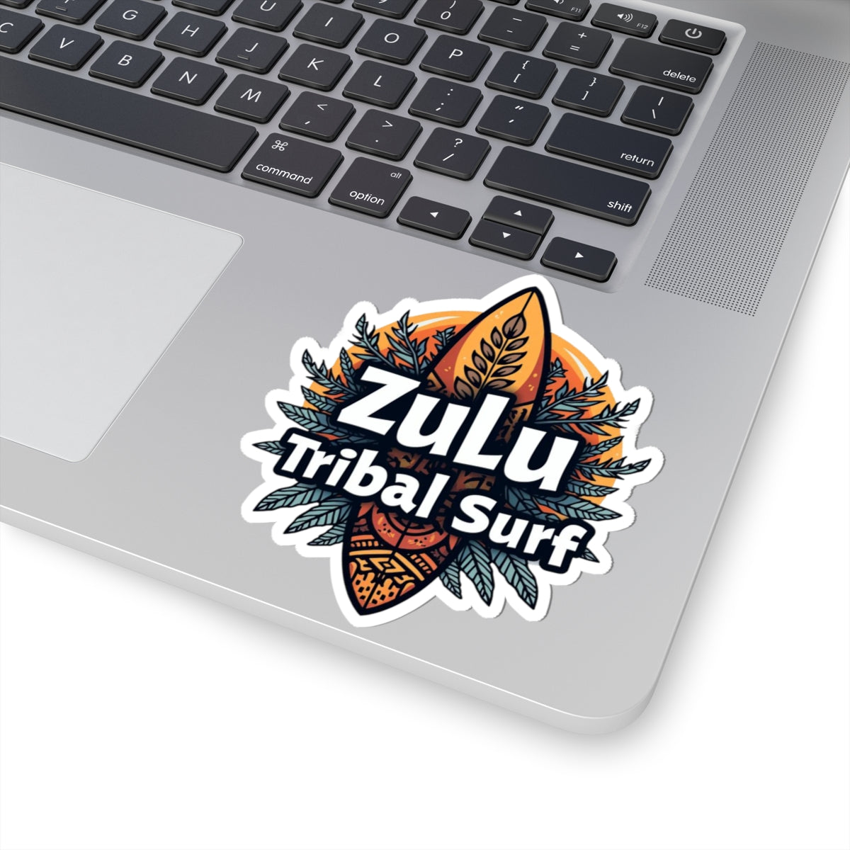 Zulu Tribal Surf Kiss-Cut Stickers
