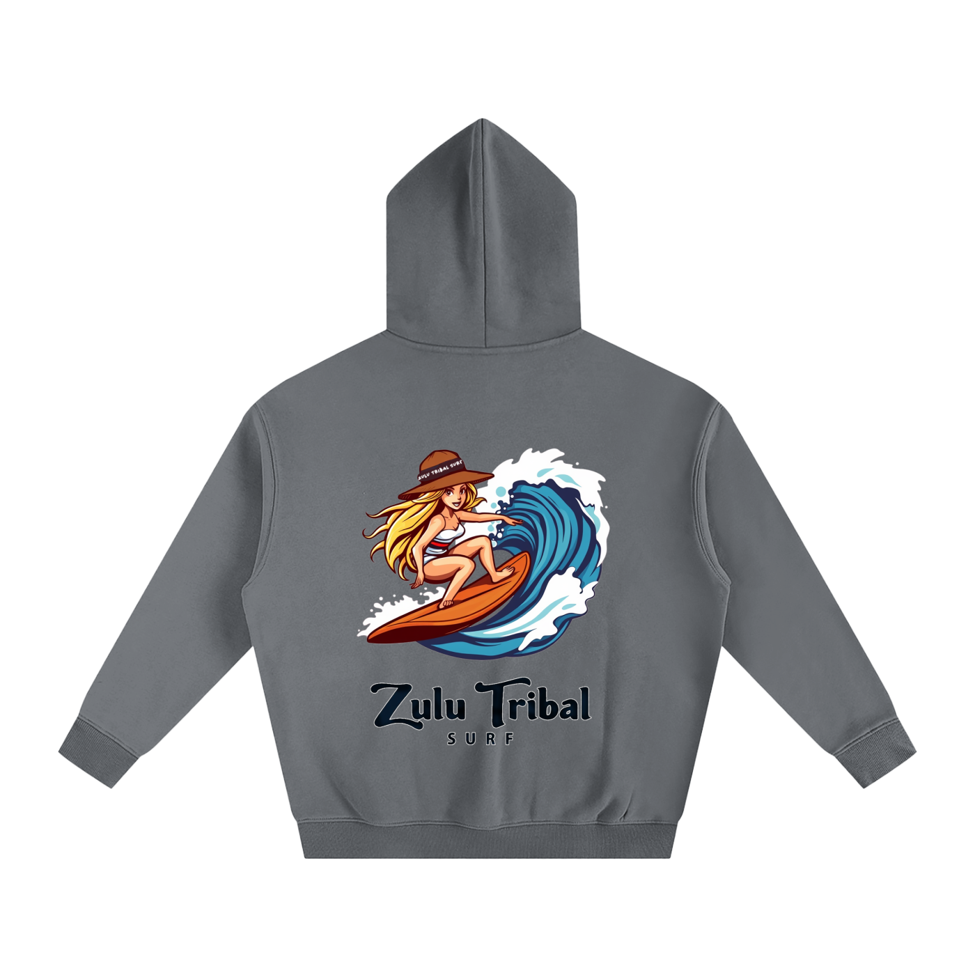 Zulu surfer girl Hoodie