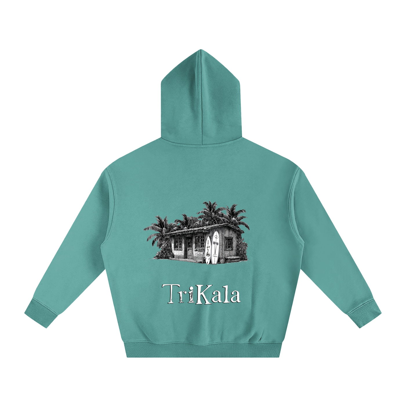 Trikala Beach hut Hoodie