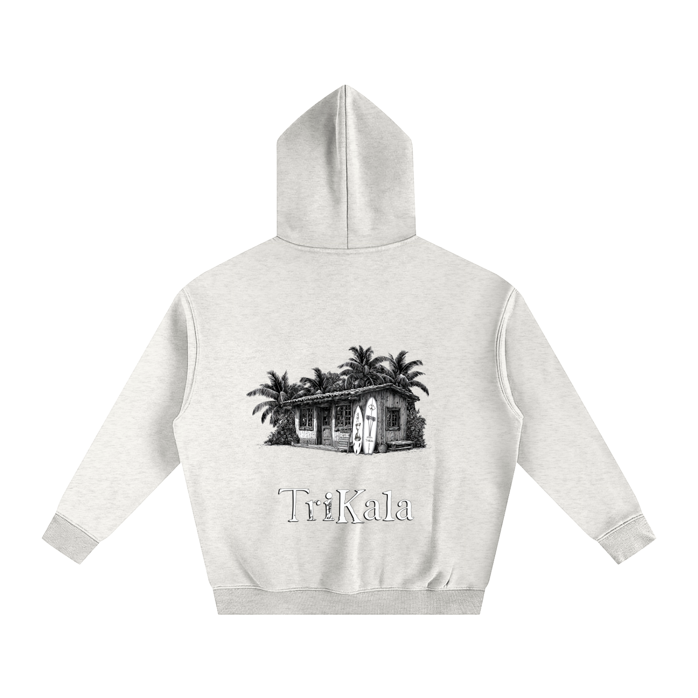Trikala Beach hut Hoodie