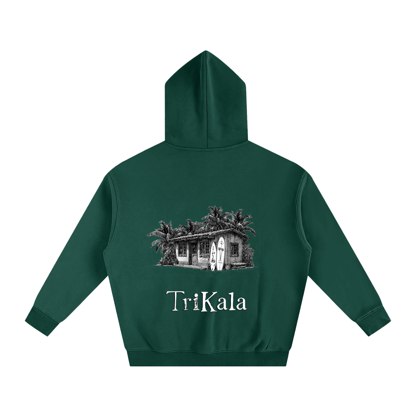 Trikala Beach hut Hoodie