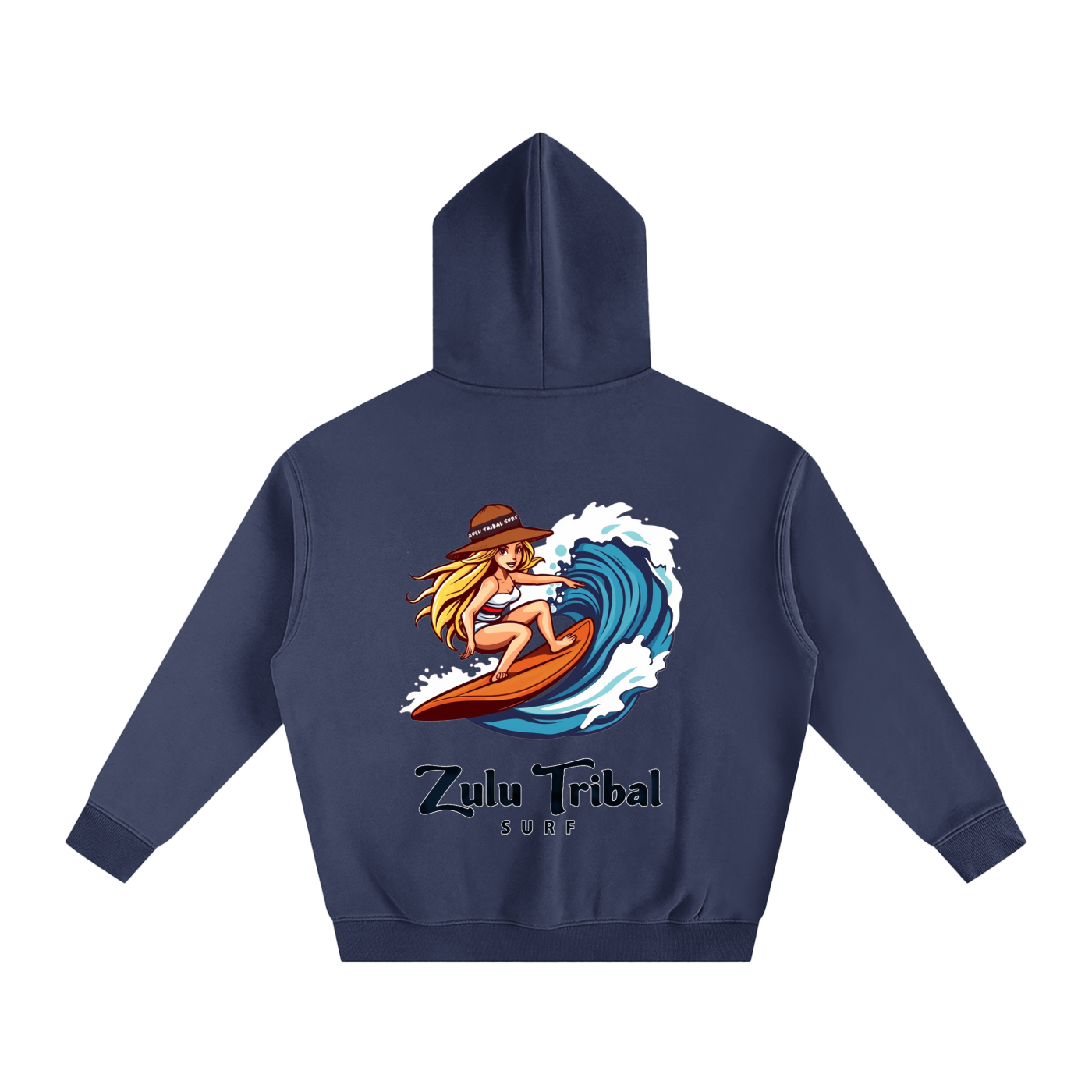 Zulu surfer girl Hoodie