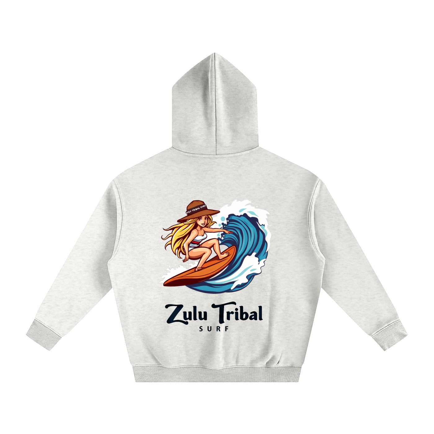 Zulu surfer girl Hoodie