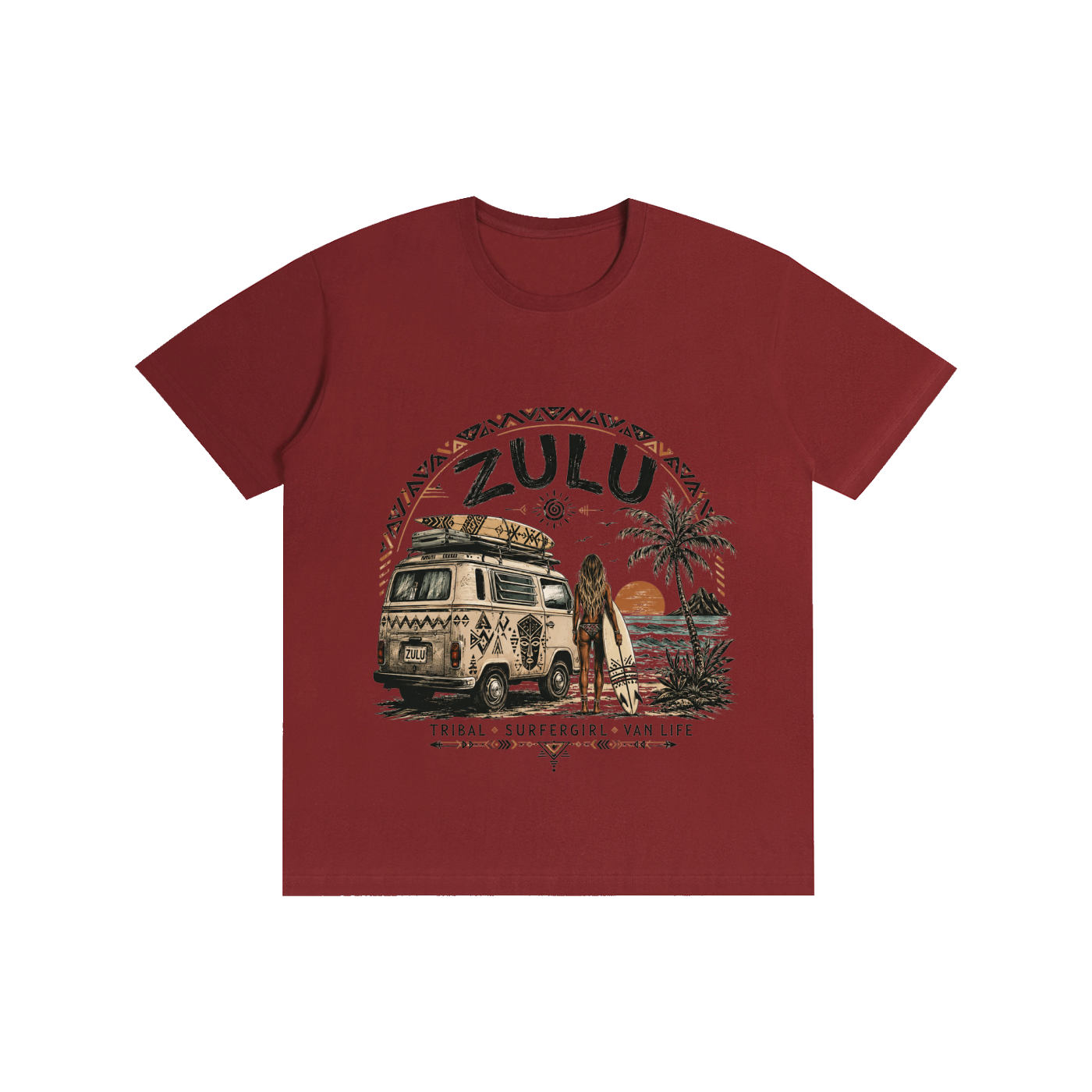 Zulu Tribal Pure Cotton Unisex T-Shirt