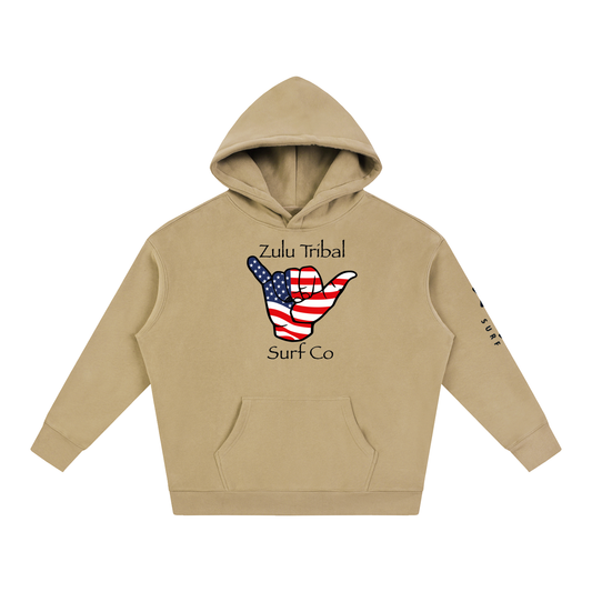 Zulu tribal Oversize Fleeced Hoodie