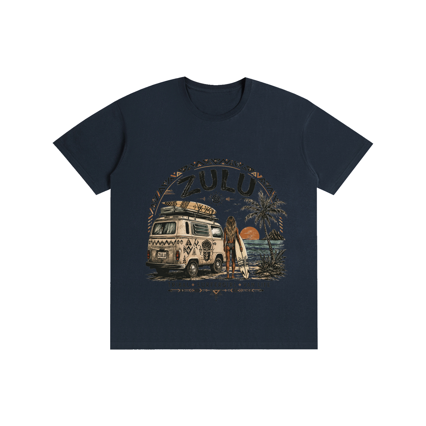 Zulu Tribal Pure Cotton Unisex T-Shirt