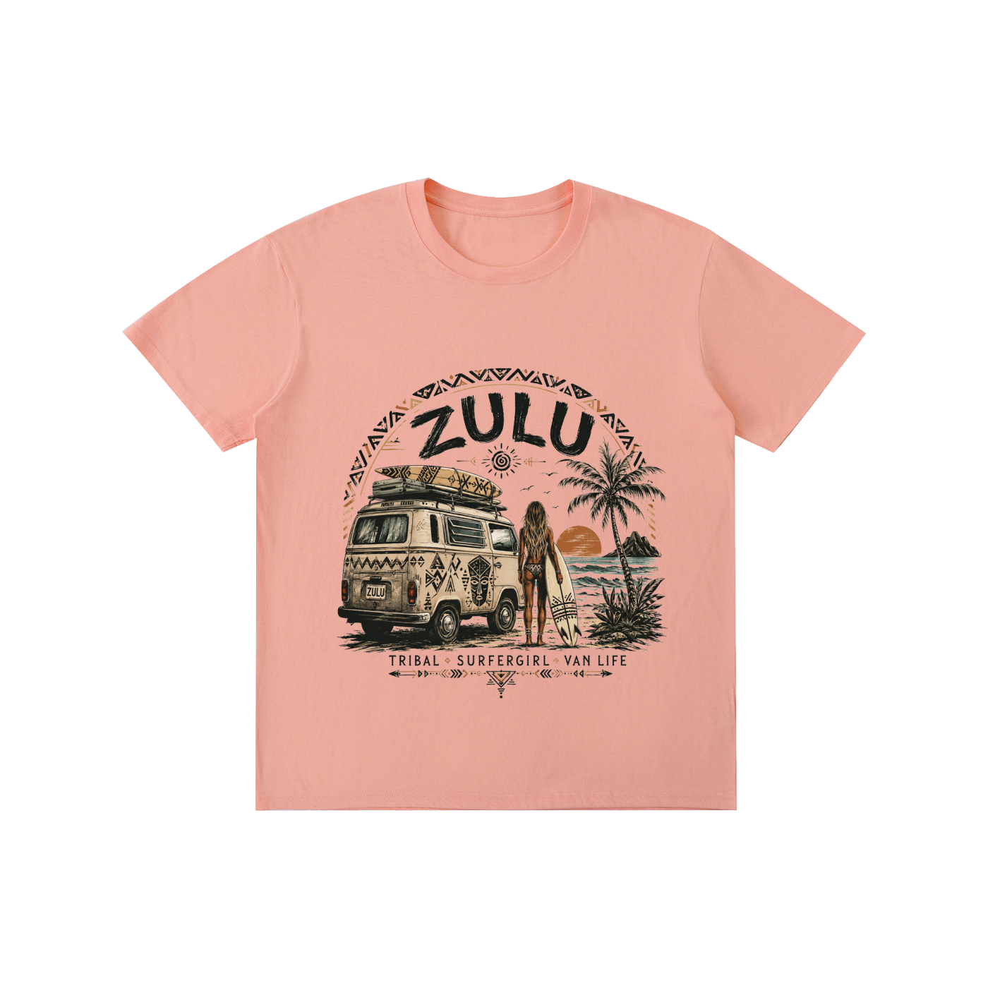Zulu Tribal Pure Cotton Unisex T-Shirt