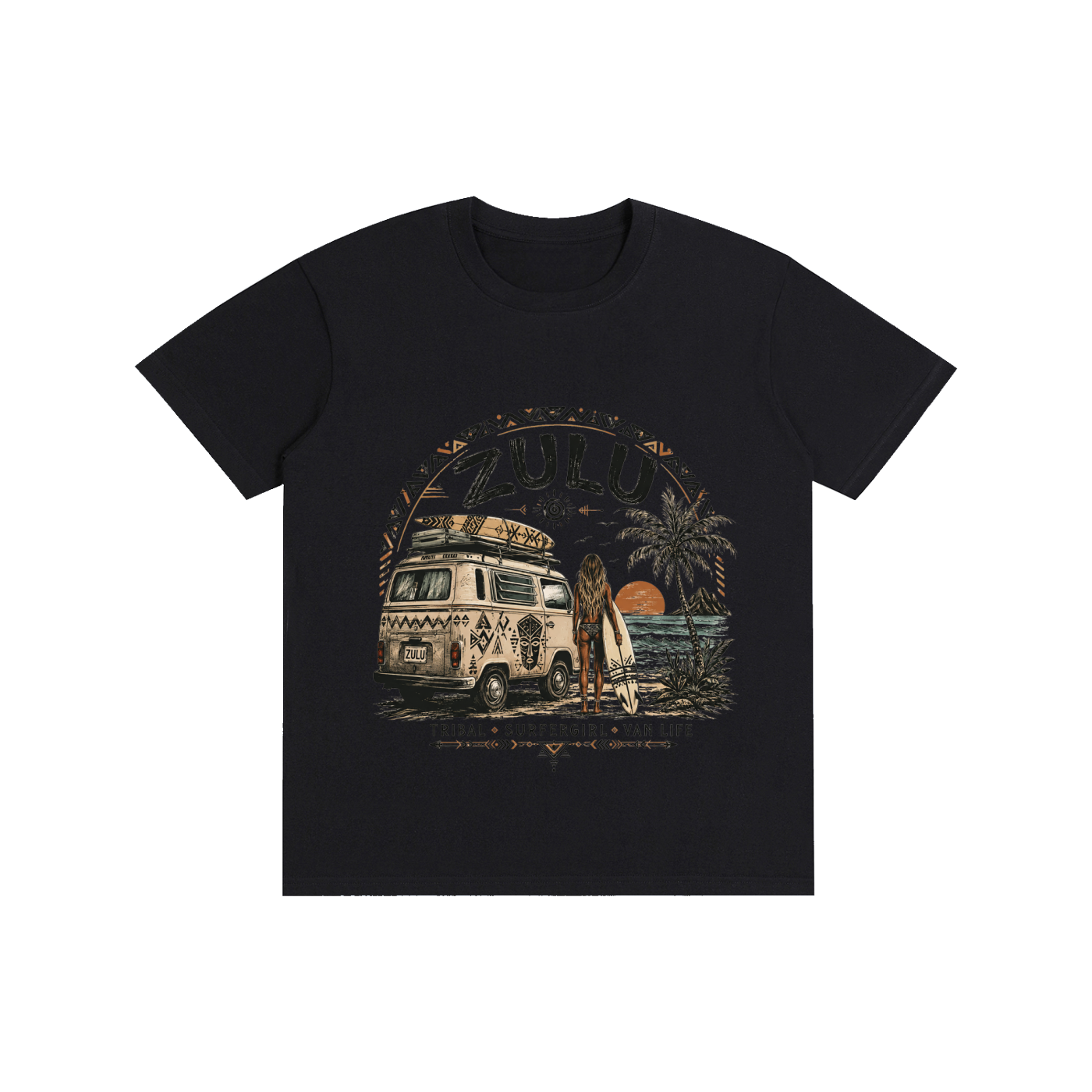 Zulu Tribal Pure Cotton Unisex T-Shirt