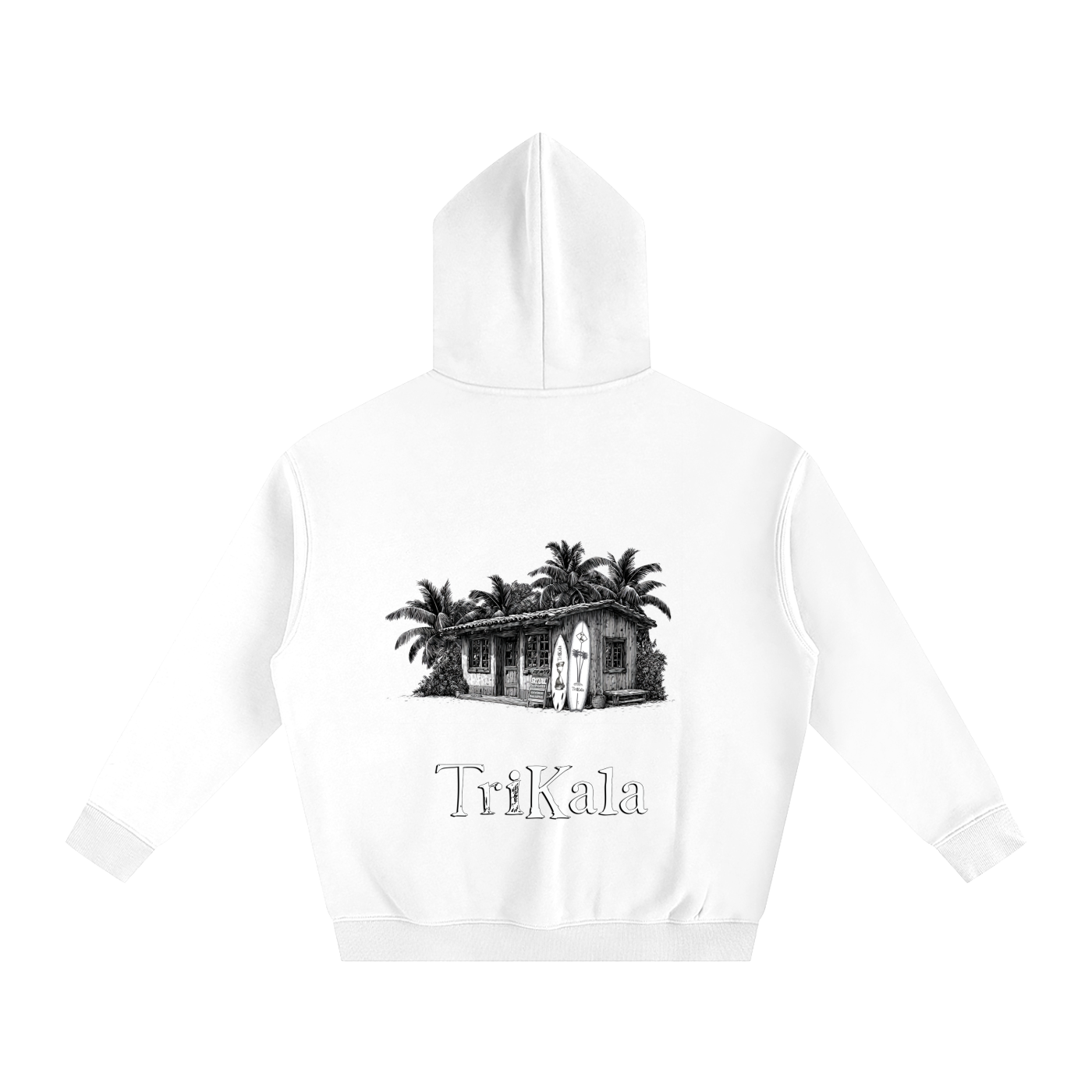 Trikala Beach hut Hoodie