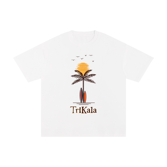 Trikala sunset  palm Tee