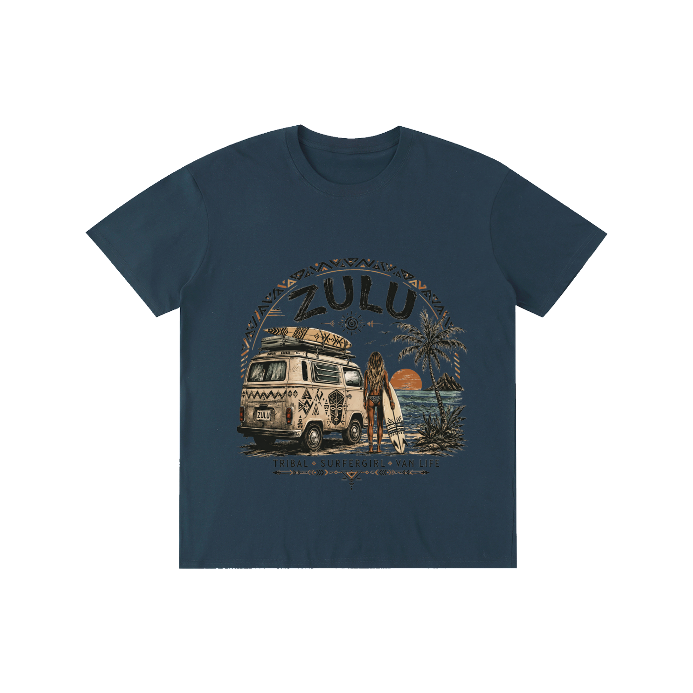 Zulu Tribal Pure Cotton Unisex T-Shirt