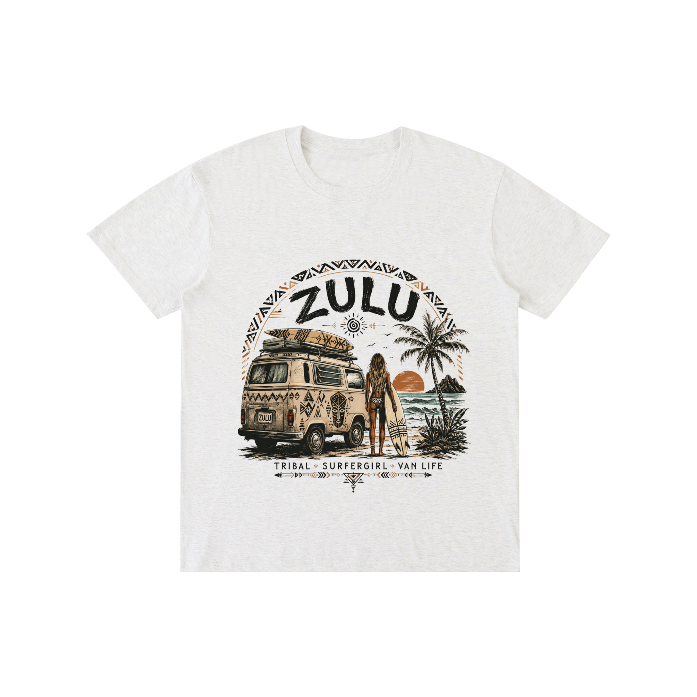 Zulu Tribal Pure Cotton Unisex T-Shirt