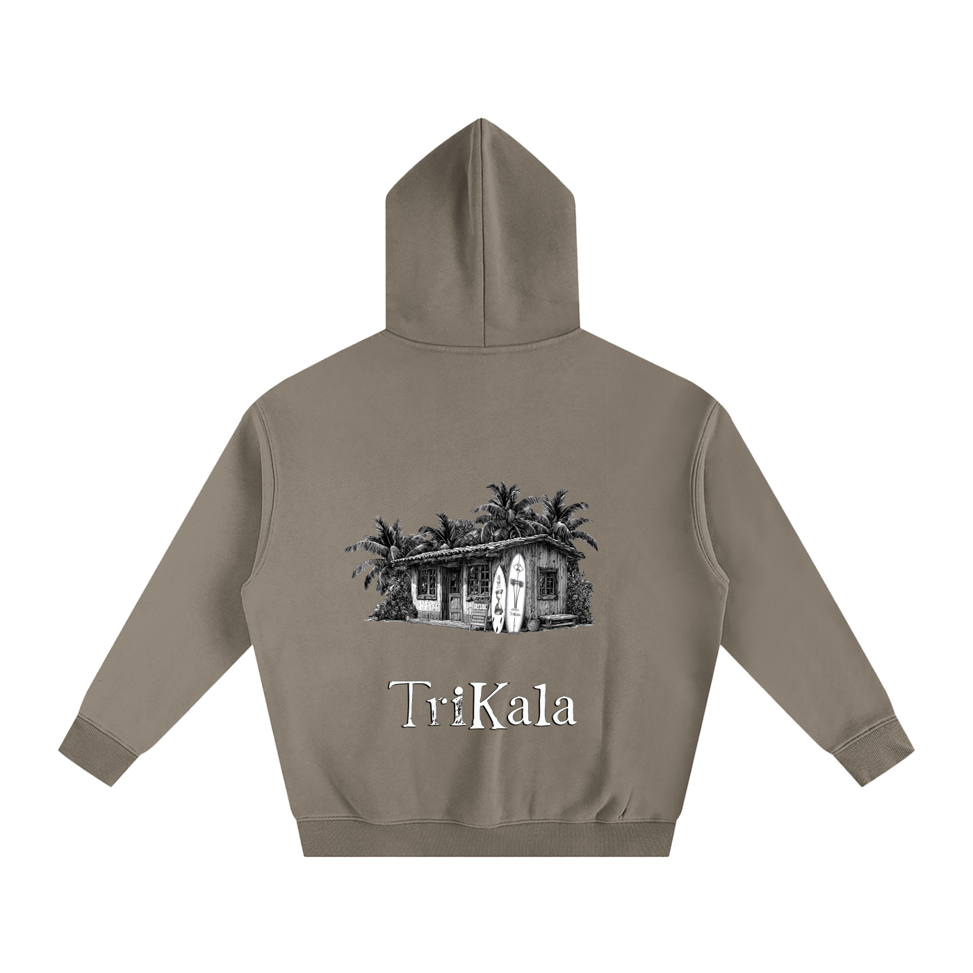 Trikala Beach hut Hoodie