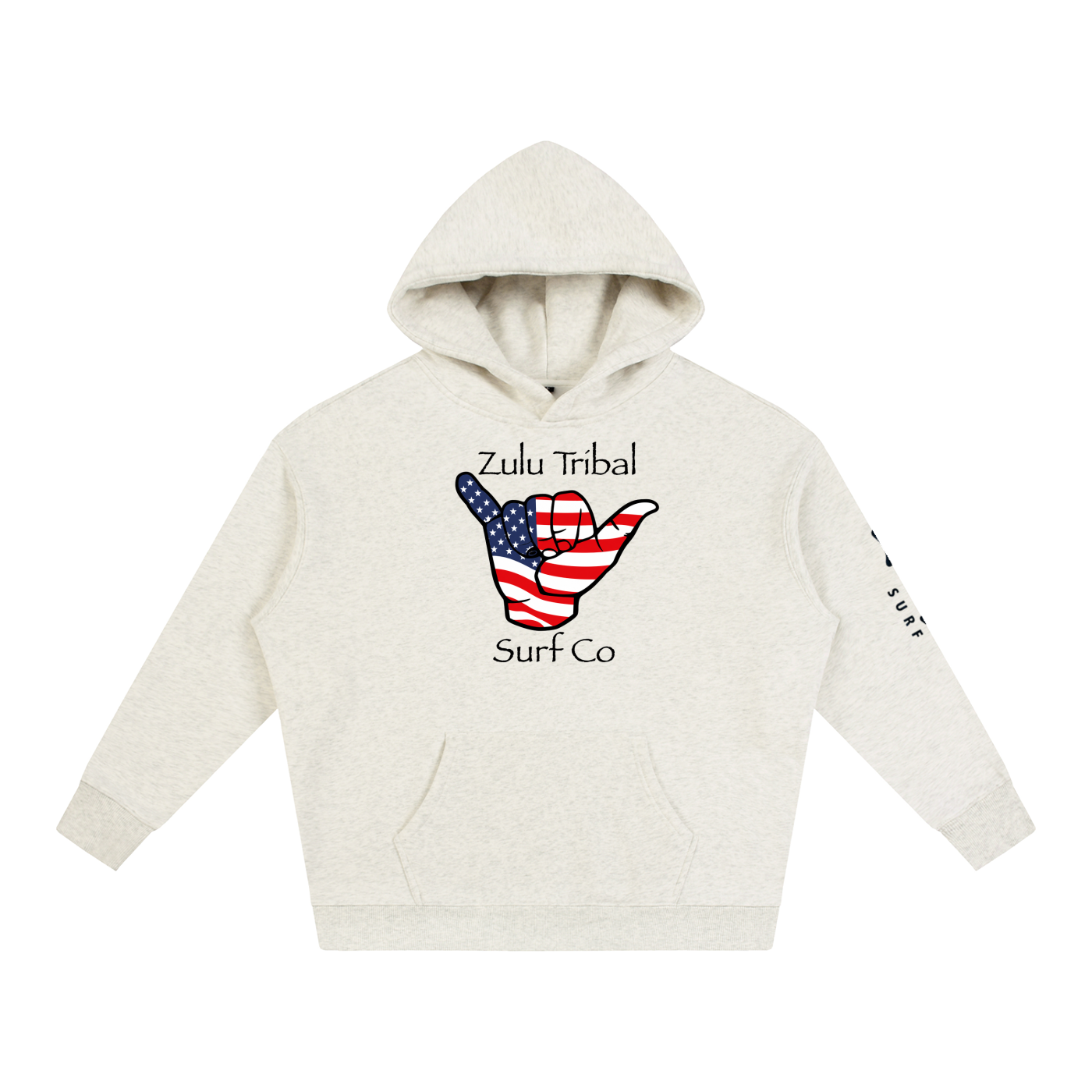 Zulu tribal Oversize Fleeced Hoodie