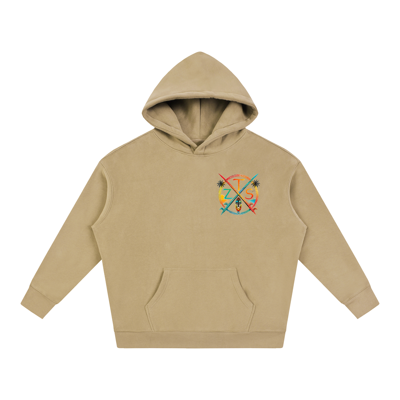 Zulu Van Life 1 Oversize Fleeced Hoodie