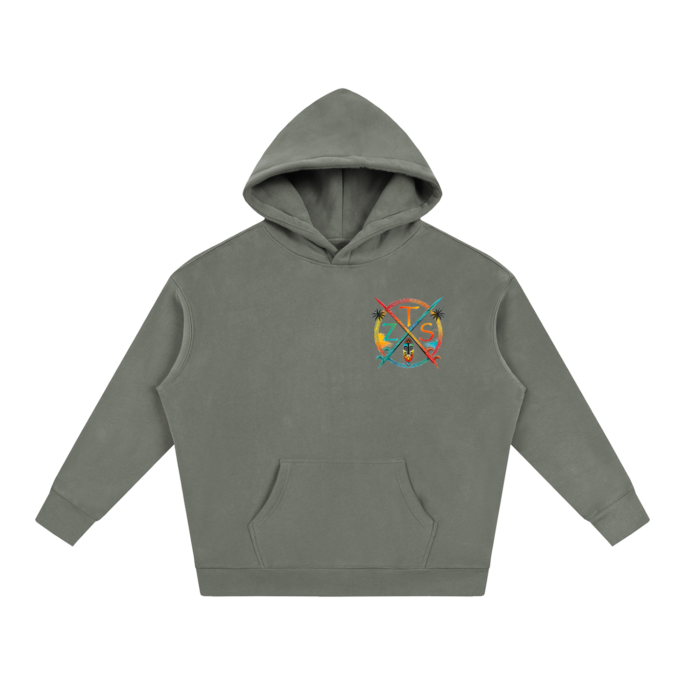 Zulu Van Life 1 Oversize Fleeced Hoodie