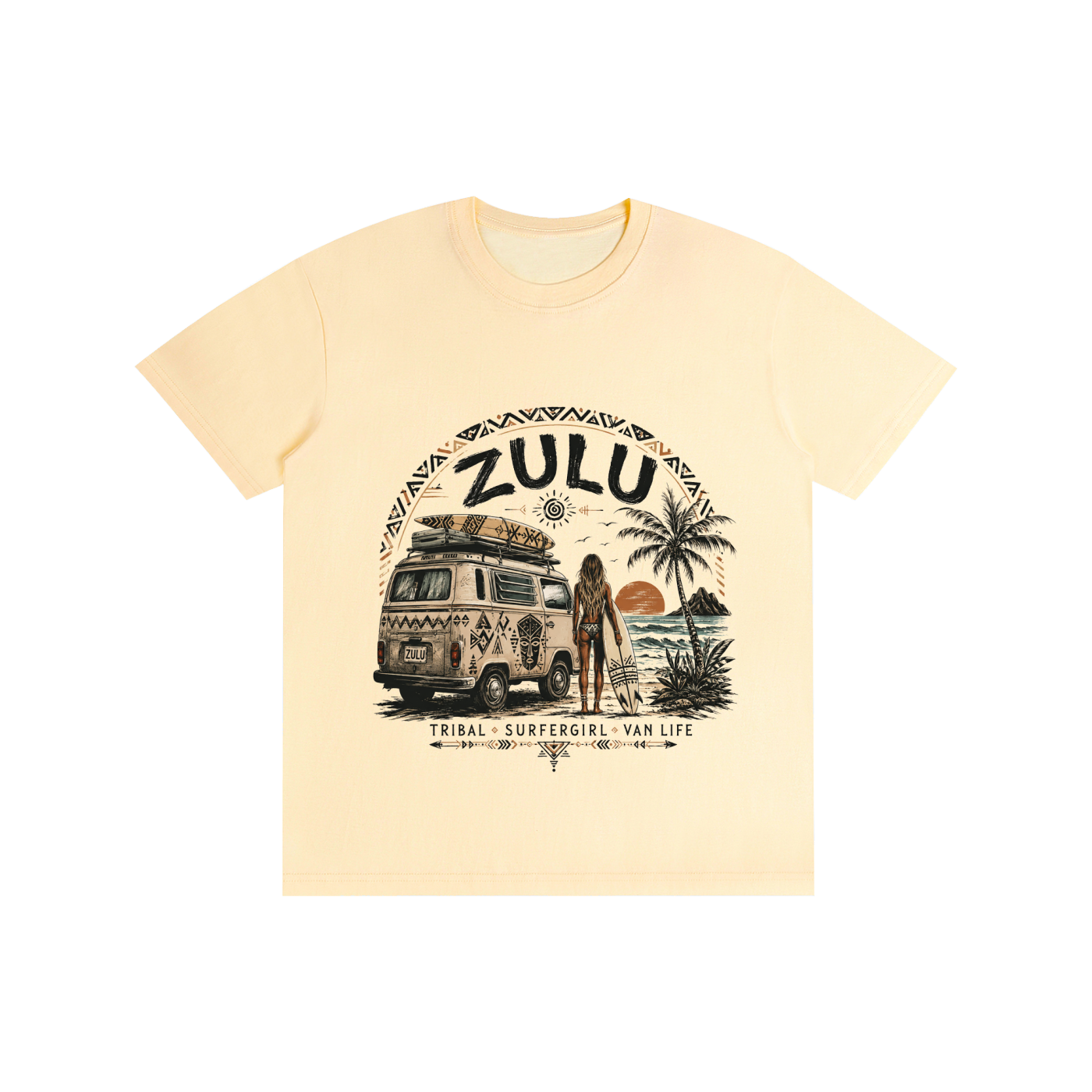 Zulu Tribal Pure Cotton Unisex T-Shirt