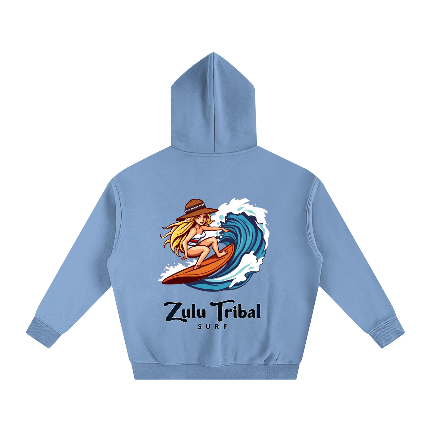 Zulu surfer girl Hoodie