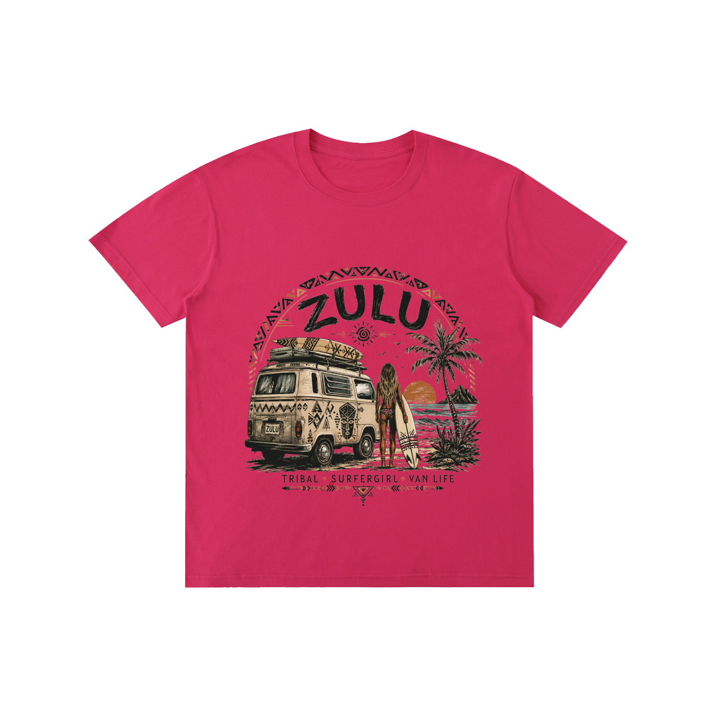 Zulu Tribal Pure Cotton Unisex T-Shirt