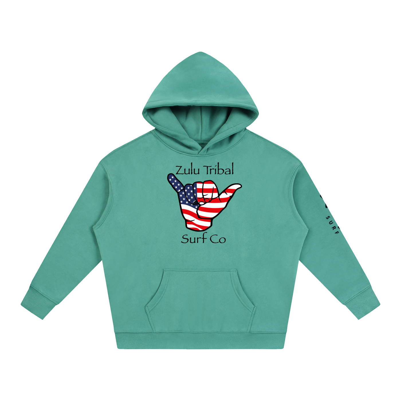 Zulu tribal Oversize Fleeced Hoodie