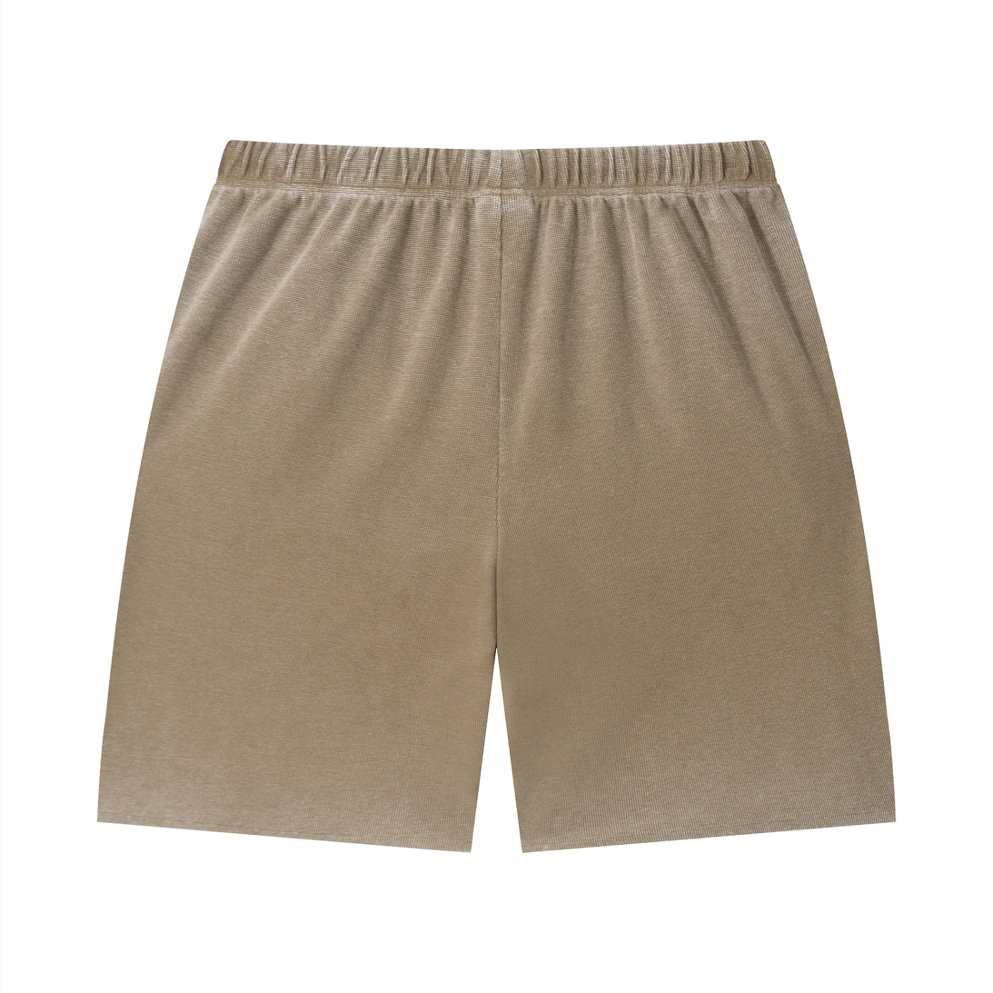 Zulu Tribal Vintage Wash Sunfade Waffle Raw Hem Shorts