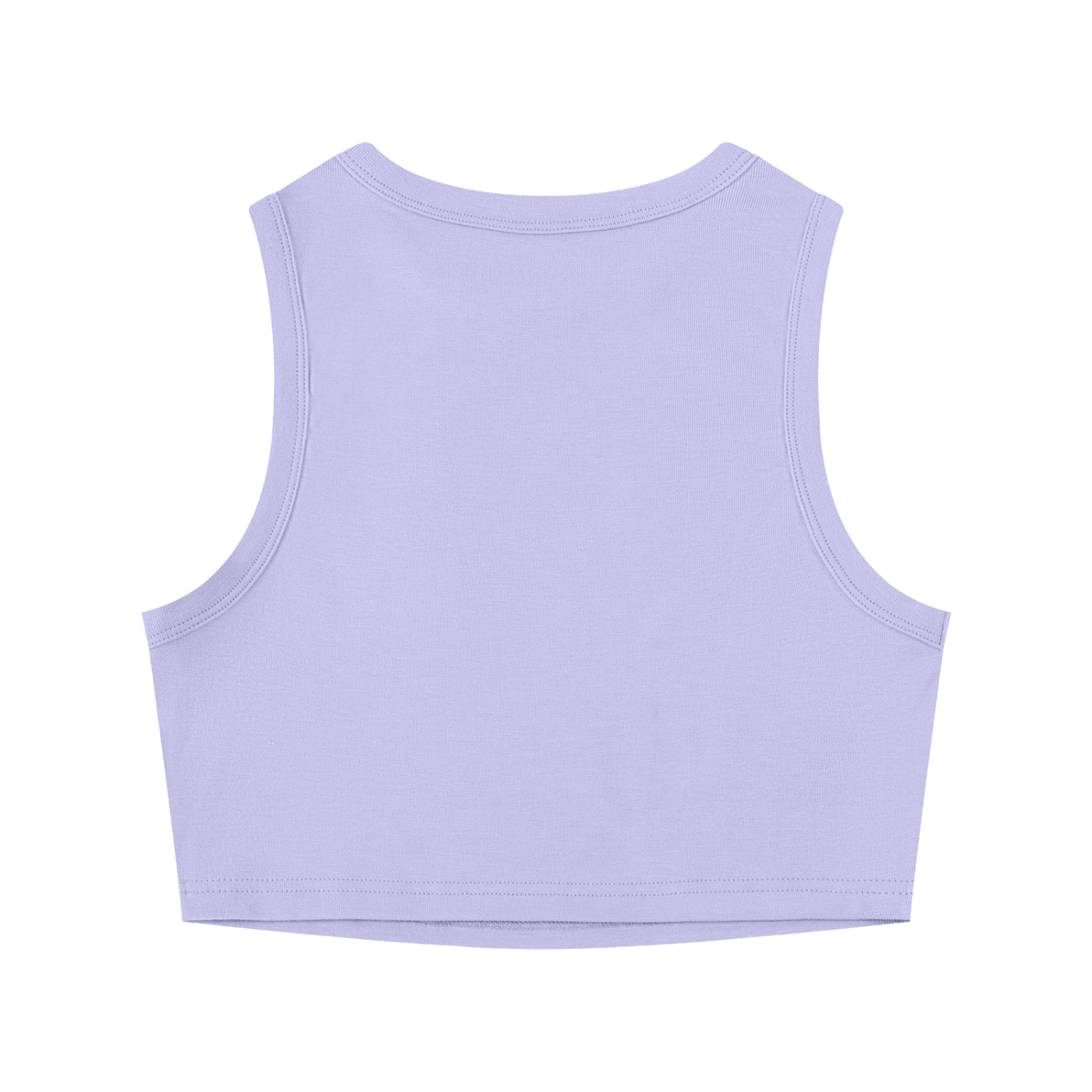 Zulu Tribal Women's Tight Crewneck Crop Tank Top