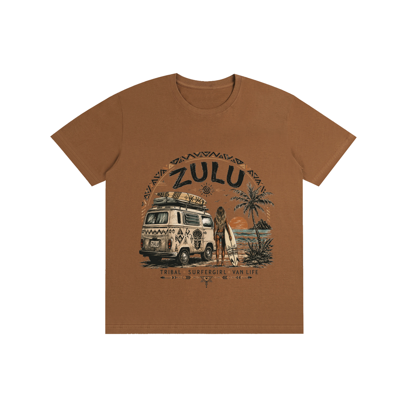 Zulu Tribal Pure Cotton Unisex T-Shirt