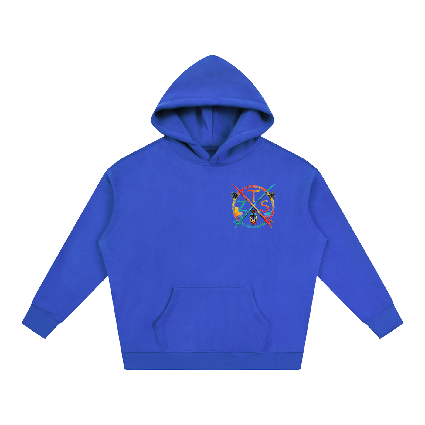 Zulu Van Life 1 Oversize Fleeced Hoodie
