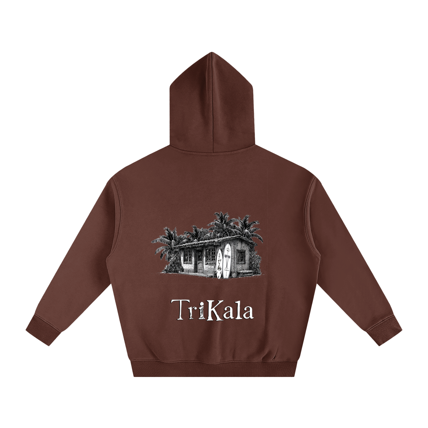 Trikala Beach hut Hoodie