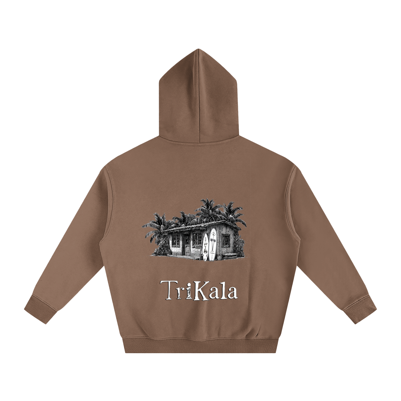 Trikala Beach hut Hoodie
