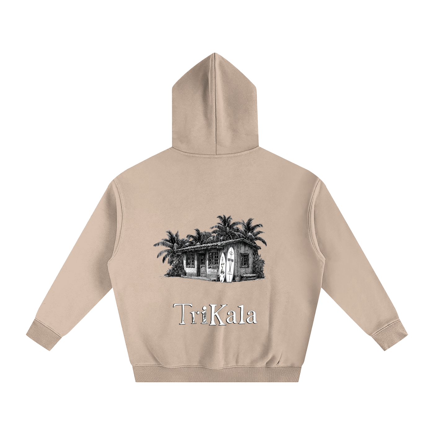 Trikala Beach hut Hoodie