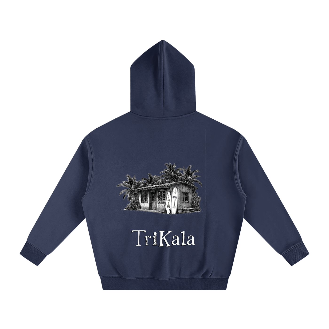 Trikala Beach hut Hoodie