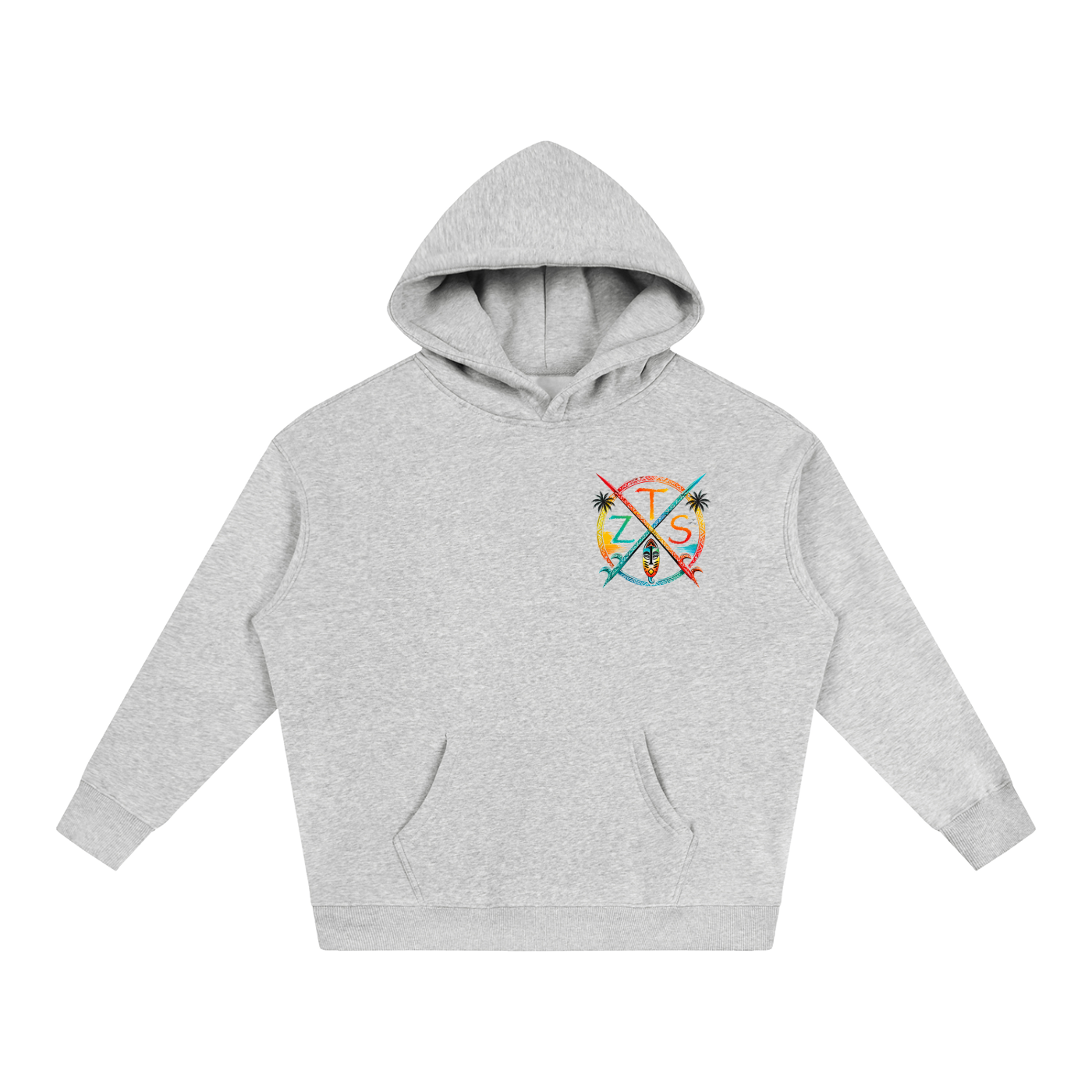 Zulu Van Life 1 Oversize Fleeced Hoodie