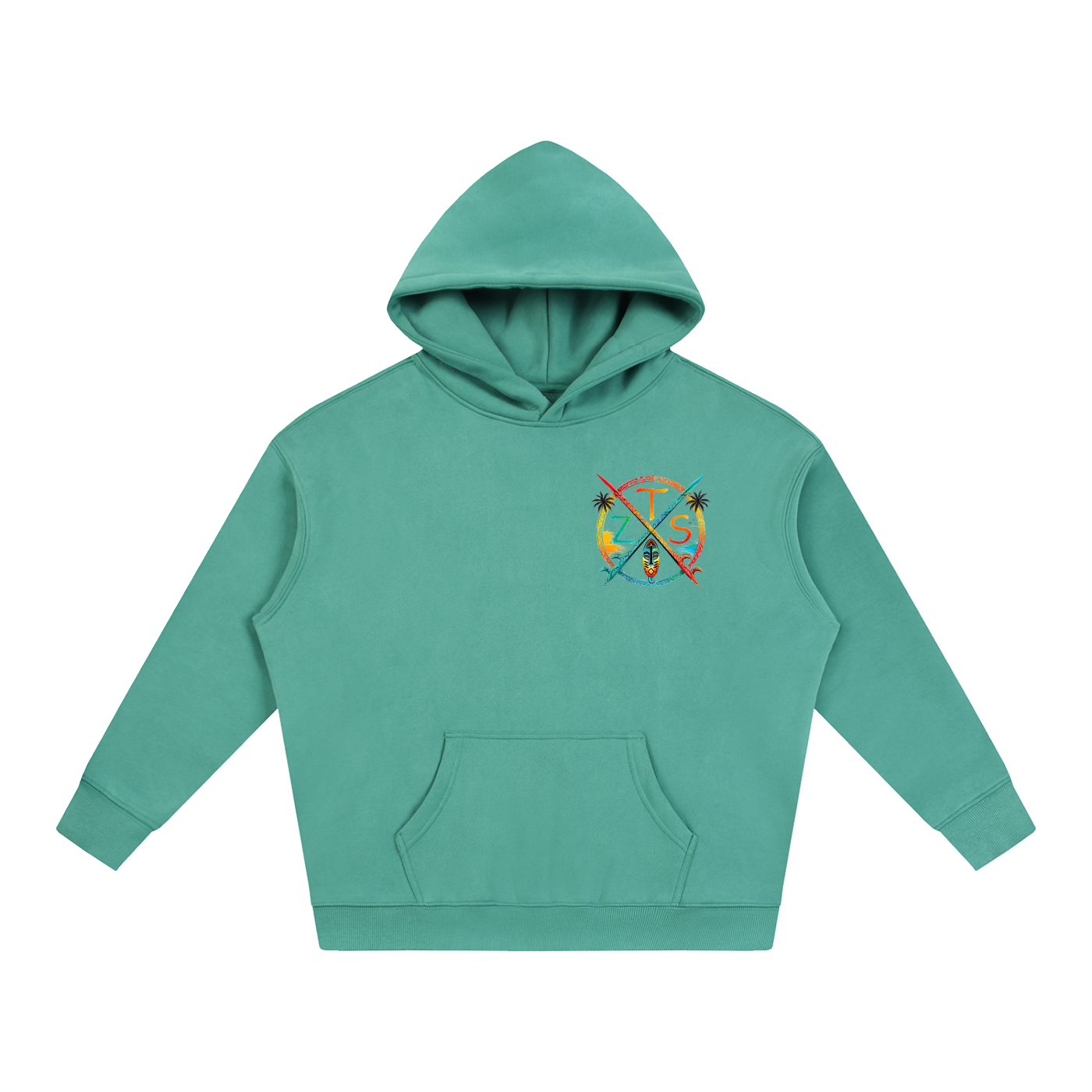 Zulu Van Life 1 Oversize Fleeced Hoodie