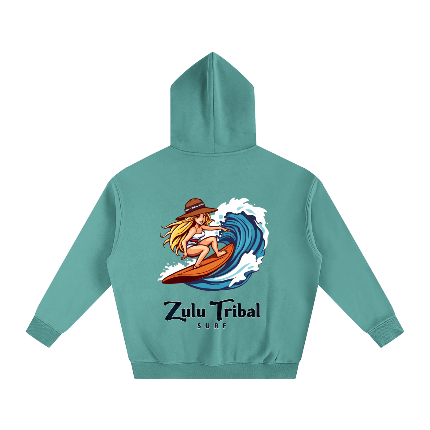 Zulu surfer girl Hoodie