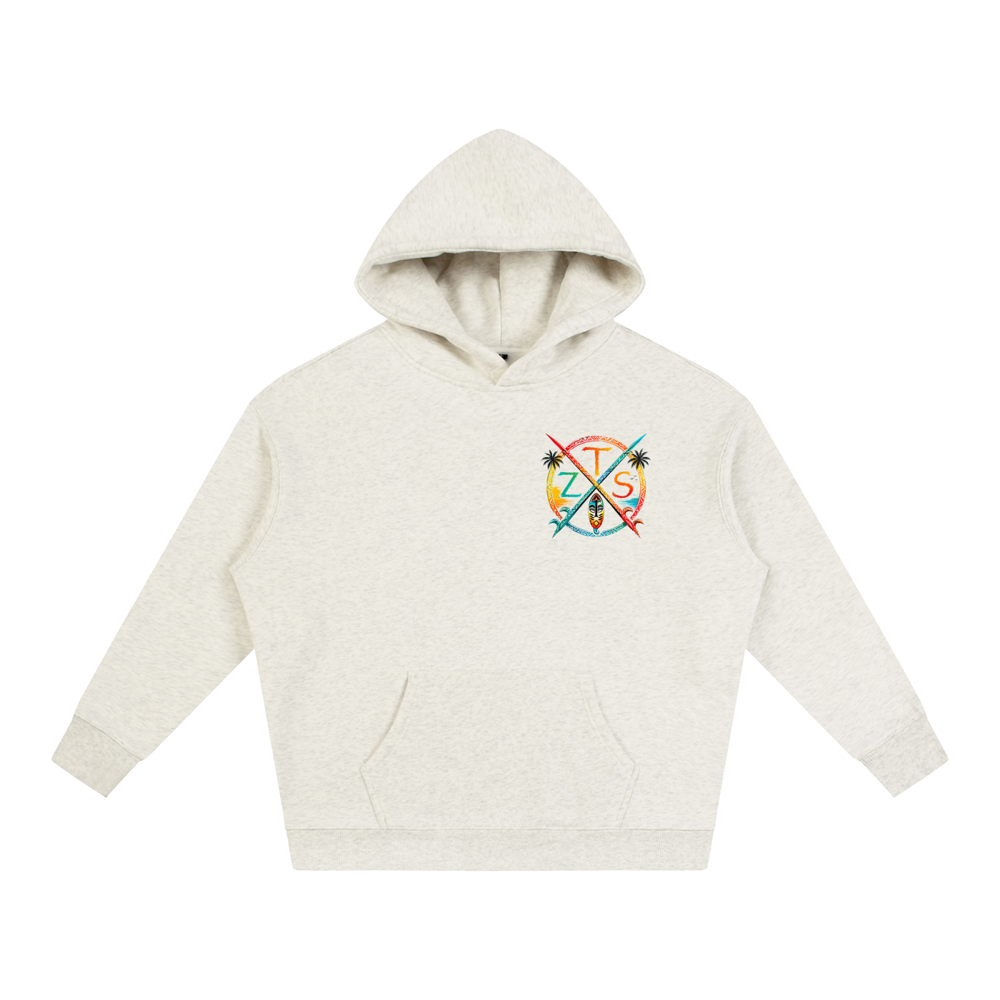 Zulu Van Life 1 Oversize Fleeced Hoodie
