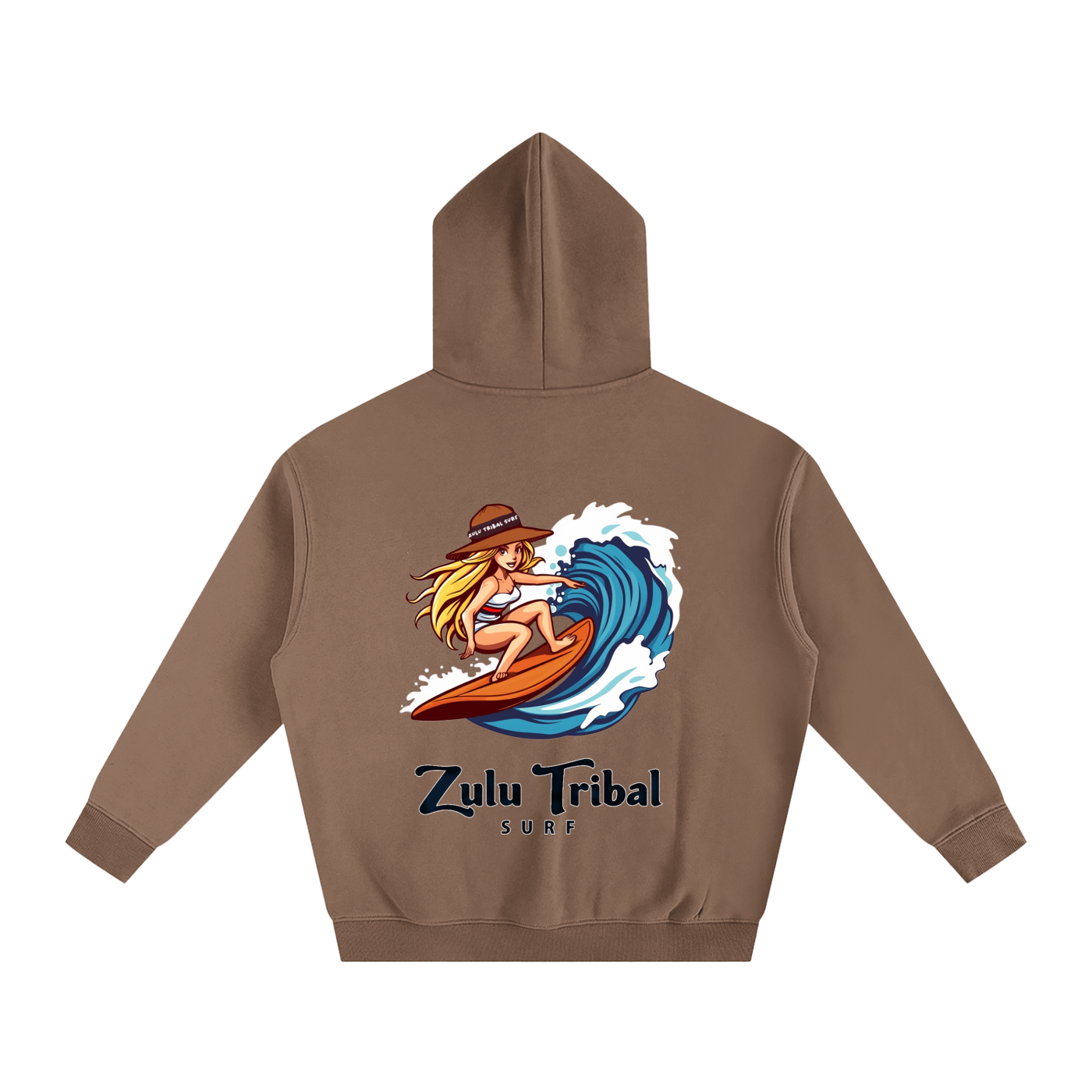 Zulu surfer girl Hoodie