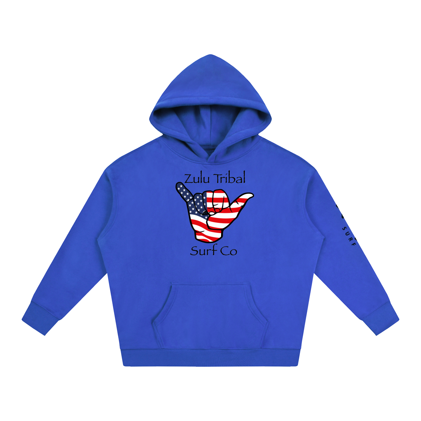 Zulu tribal Oversize Fleeced Hoodie