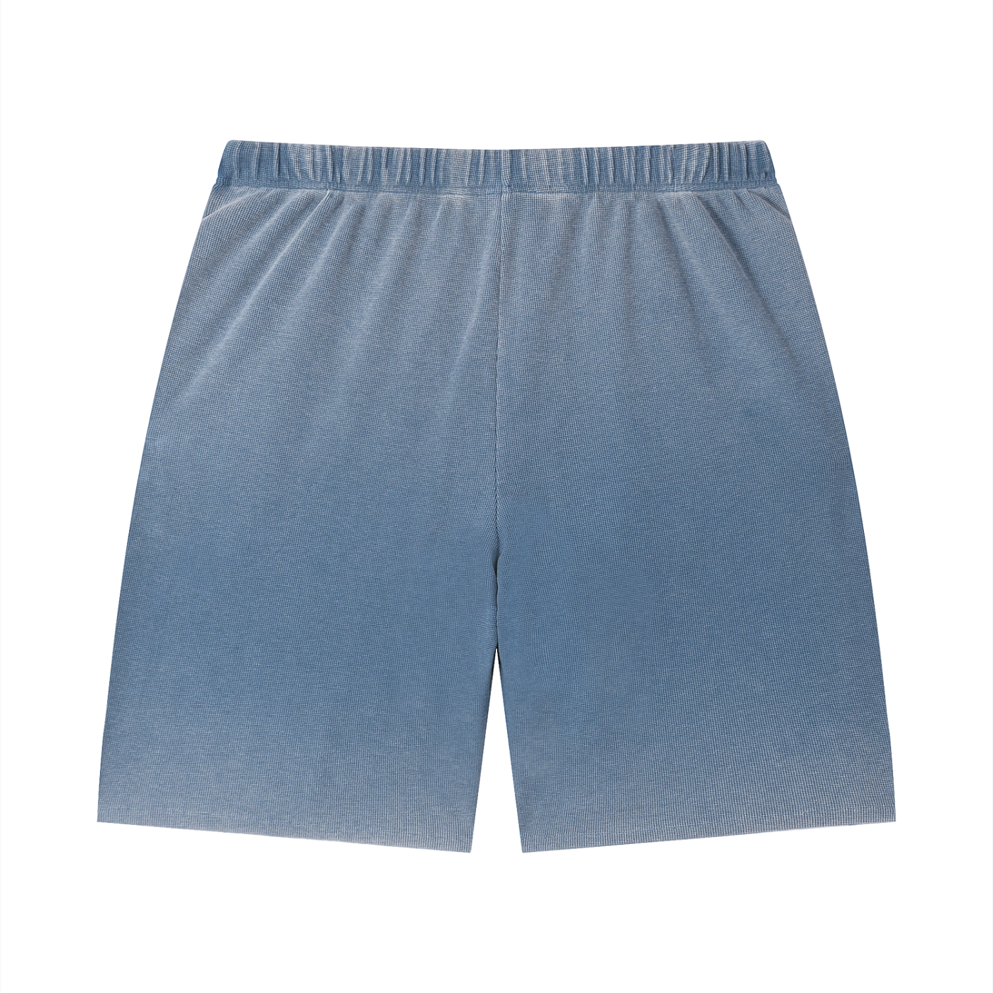 Zulu Tribal Vintage Wash Sunfade Waffle Raw Hem Shorts