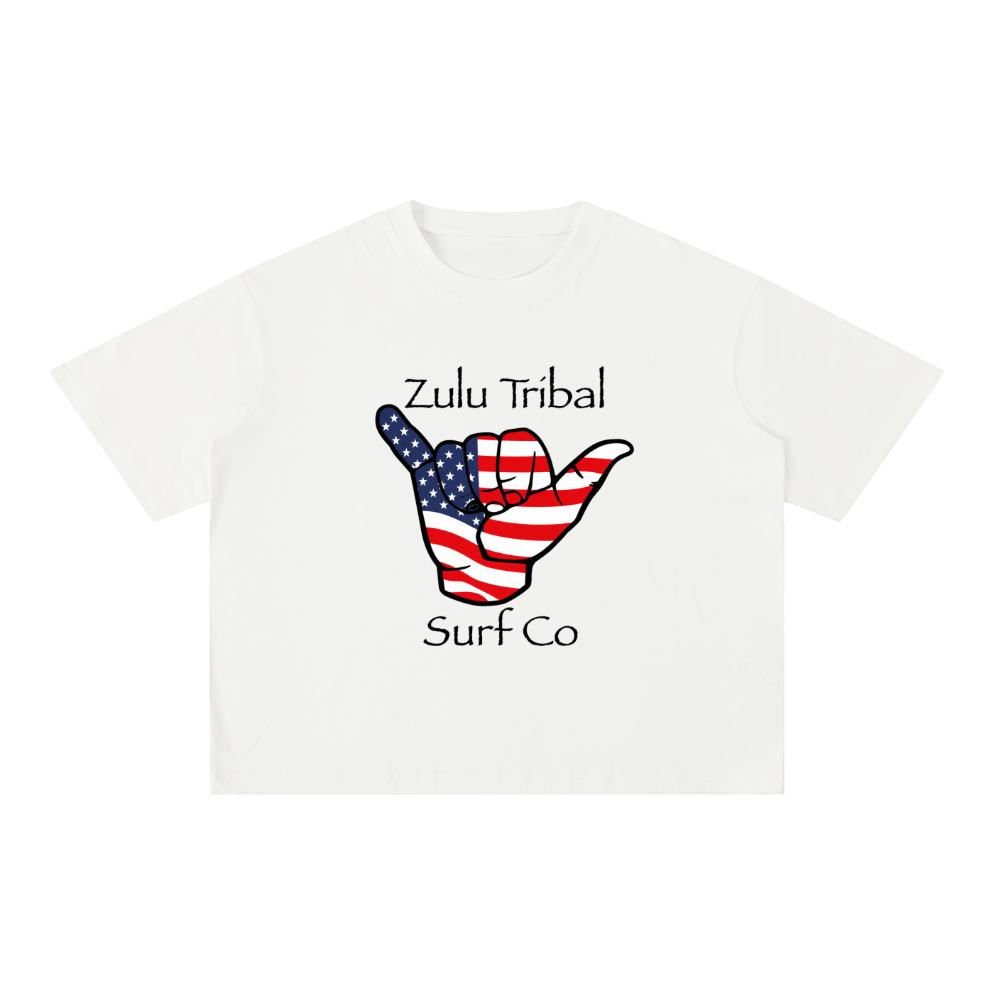 Zulu Tribal Mineral Wash Boxy Cotton T-Shirt