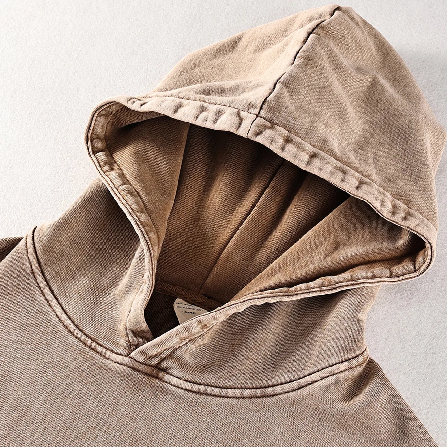 Trikala Snow Wash Hoodie - sand